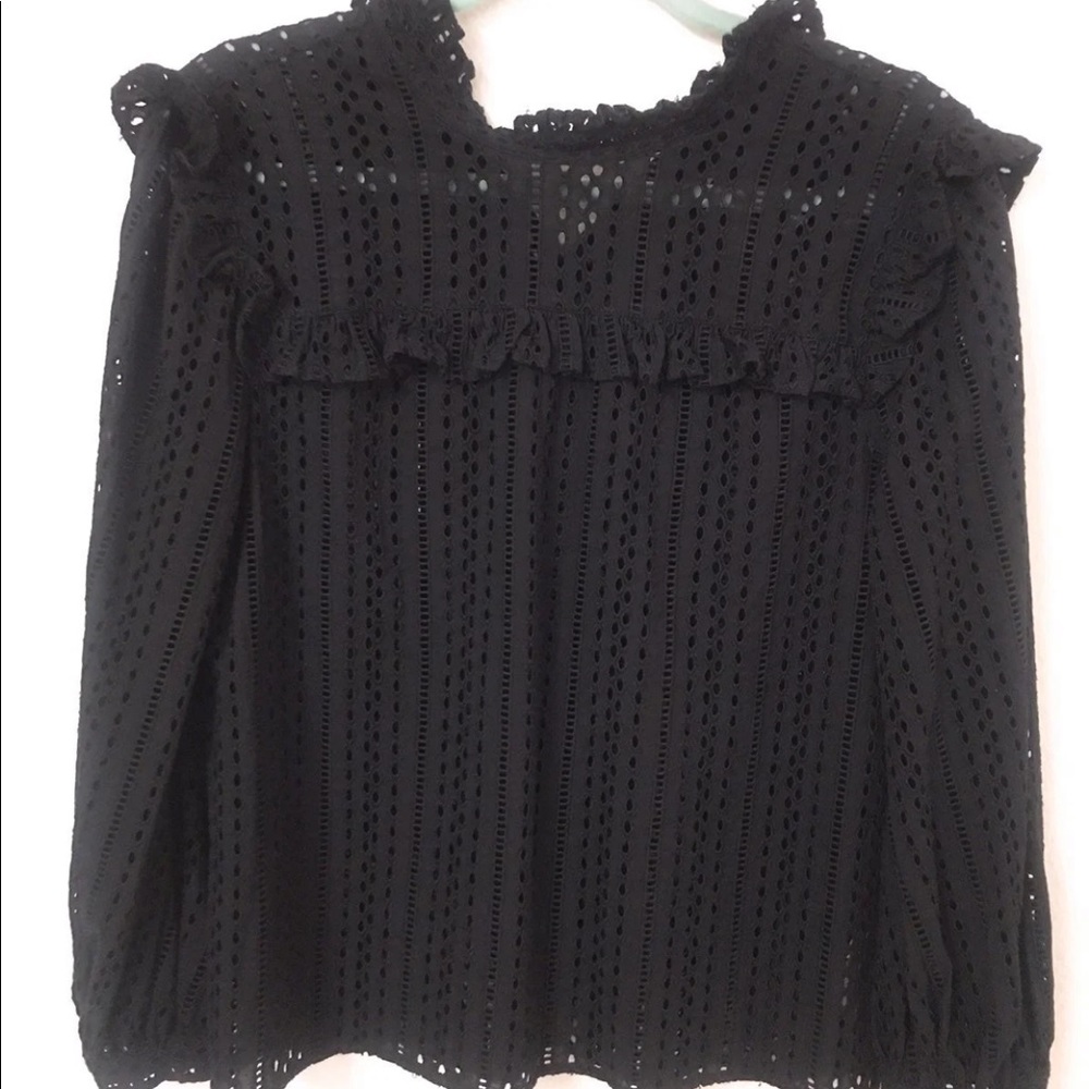 Madewell Black blouse
